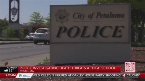Petaluma police investigating death threats written on high school bathroom wall